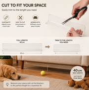 No More Lost Toys – Under Couch Pet Guard